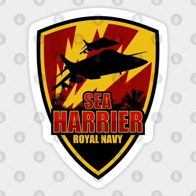 Sea Harrier Sticker by TCP